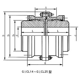 GⅡCL型鼓形齿式联轴器
